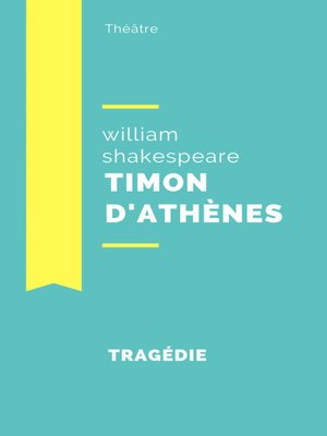 cover image of Timon d'Athènes